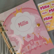 Personalised Diary for children + Stickers