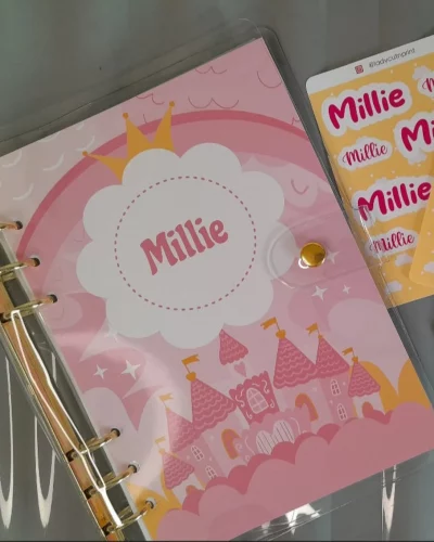 Personalised Diary for children + Stickers