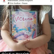 Personalised Diary for children + Stickers