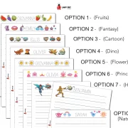 Inserts for Children’s diary – Personalised