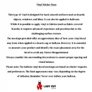 Vinyl decal sticker personalised – for weddings , balloons, birthdays, boards