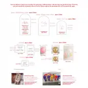 Vinyl decal sticker personalised – for weddings , balloons, birthdays, boards