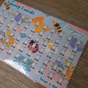 Savings Tracker Challenges – For A6/A5 binders