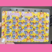 Savings Tracker Challenges – For A6/A5 binders