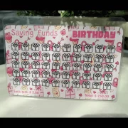 Savings Tracker Challenges – For A6/A5 binders