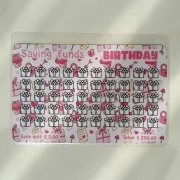 Savings Tracker Challenges – For A6/A5 binders