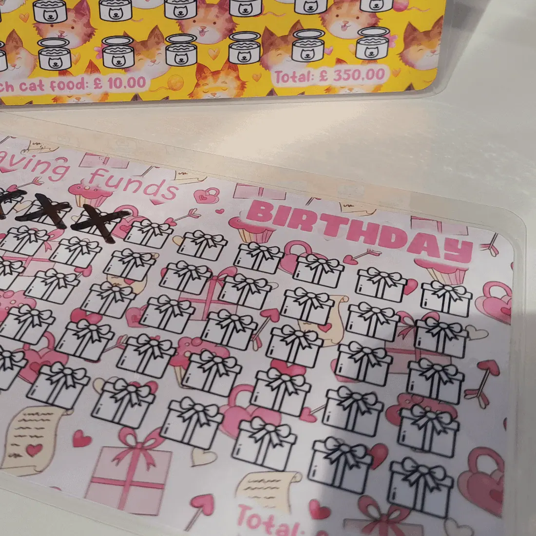 Savings Tracker Challenges – For A6/A5 binders