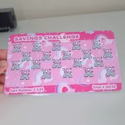 Children’s Savings Challenge – For A6/A5 Binders