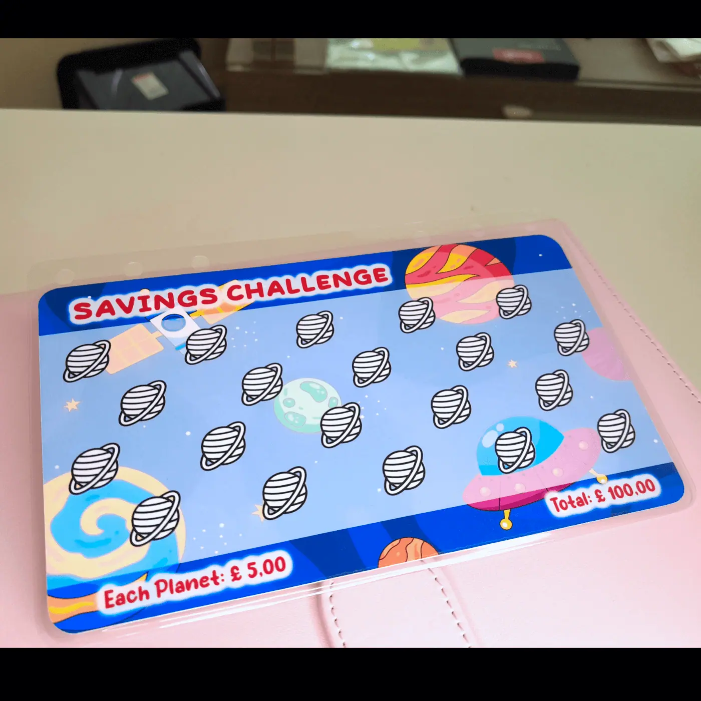 Children’s Savings Challenge – For A6/A5 Binders