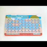 Children’s Savings Challenge – For A6/A5 Binders