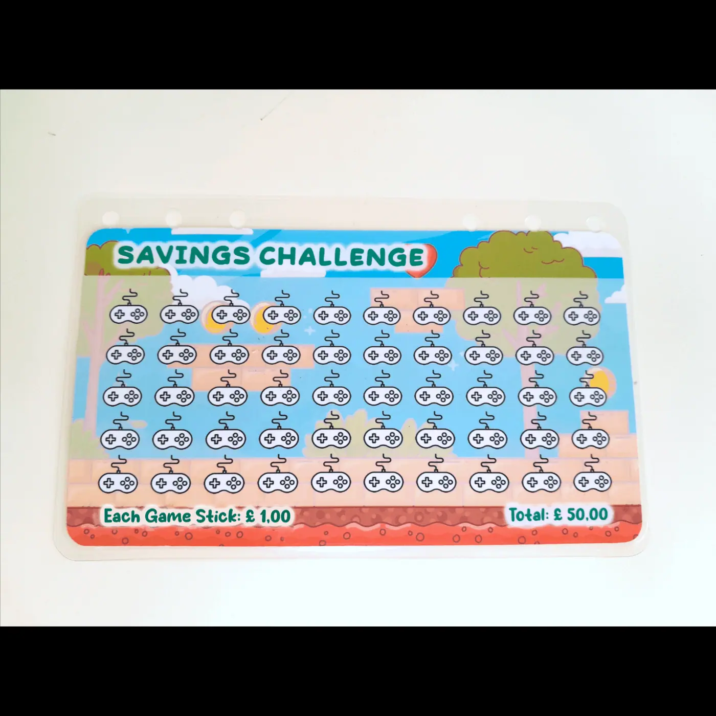 Children’s Savings Challenge – For A6/A5 Binders