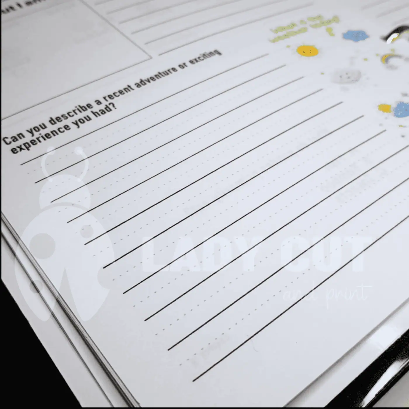 My Small Stories –  Personalised diary  focused on the child’s feelings