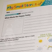 My Small Stories –  Personalised diary  focused on the child’s feelings