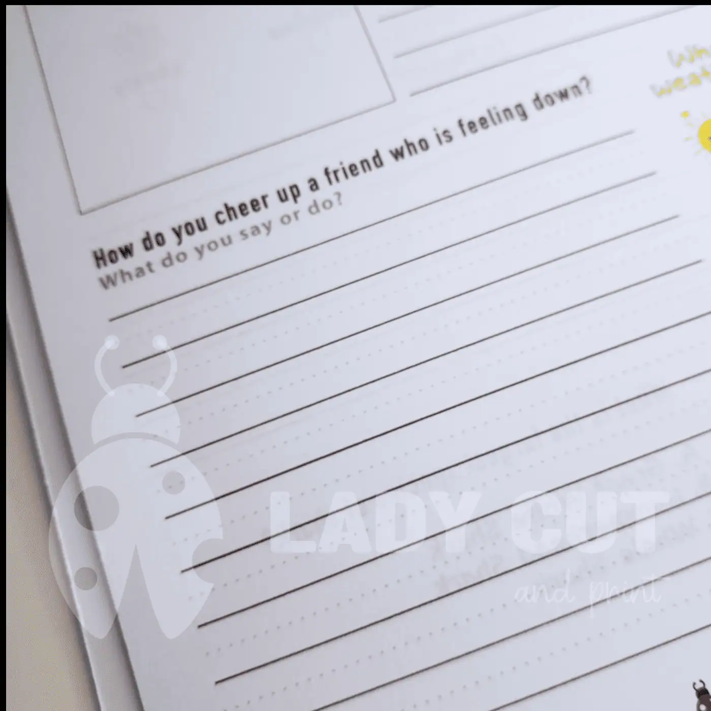 My Small Stories –  Personalised diary  focused on the child’s feelings