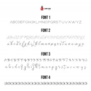 Custom Gold Text Tags – Elevate Your Special Occasion with Elegance!