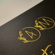 Custom Save the date – Gold or Silver