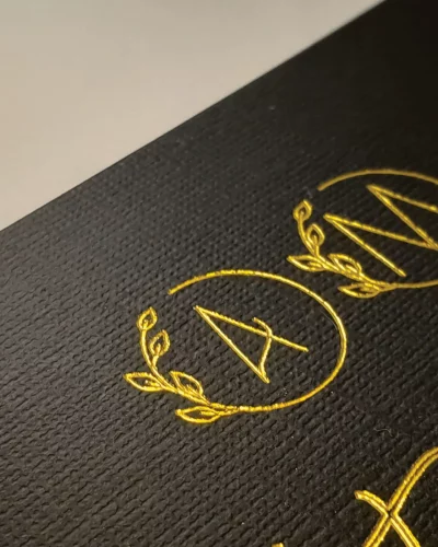 Custom Save the date – Gold or Silver