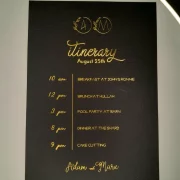 Custom Itinerary – Gold or Silver