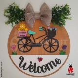 Spring Breeze Welcome Sign
