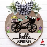 Hello Spring Sign