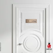 Rectangular Office Sign – SVG & XCS File for Laser Cutting, Cricut/Silhouette machines