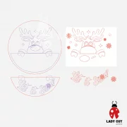 Winter Sign – SVG & XCS File for Laser Cutting, Cricut/Silhouette machines