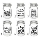 Funny Dog Treat Jar