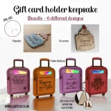 Creative Wooden Gift Card Holders