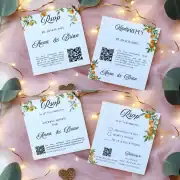 Template Orange Tree Invitation Bundle: Invitation, Menu, Welcome, Details, RSVP & Pocket for cutting machines