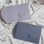 Vintage Lace Wedding Invitation Pocket SVG – DIY Templates (Digital Download)