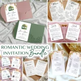 Romantic Wedding Invitation Bundle