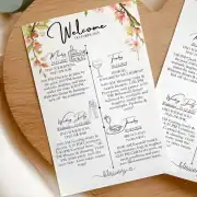 Romantic Wedding Invitation Bundle: Invitation, Menu, Welcome, Details, RSVP & Pocket for cutting machines