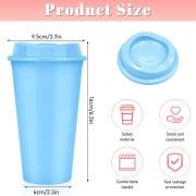 Personalised Coffee Cups with Lids, for Teacher’s gift , Parties, Party bag, and Events – Pack 10/20 – Sorted colours