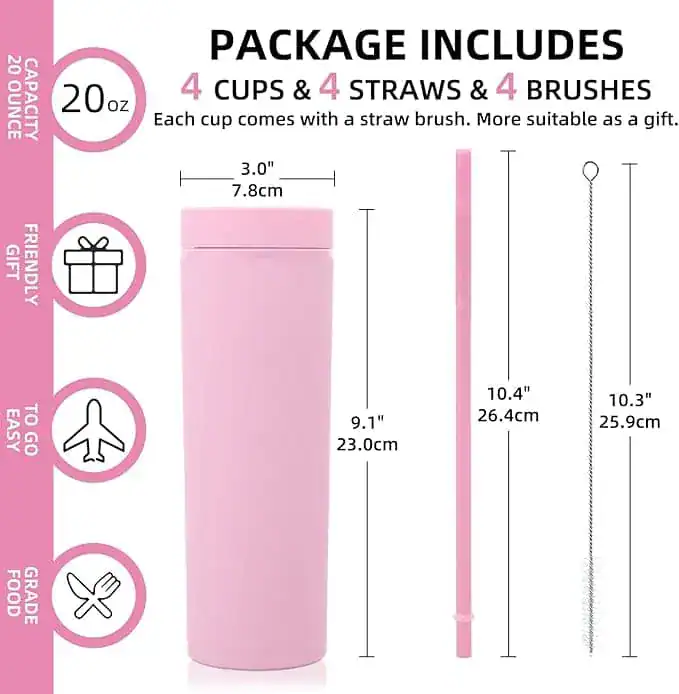 Personalised skinny tumbler for new bride | Custom Tumblers for Weddings, Parties, Events, Hen party bridal bottle