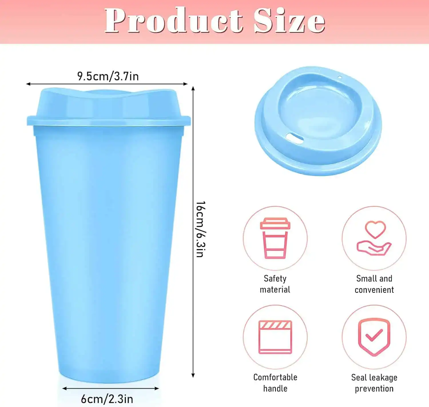 Personalised Coffee Cups with Lids, for Teacher’s gift , Parties, Party bag, and Events – Pack 10/20 – Sorted colours