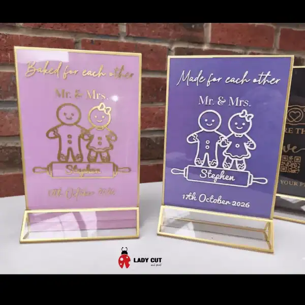 Capture the  love Acrylic Sign – Share the love Sign – for Weddings – Premium Quality