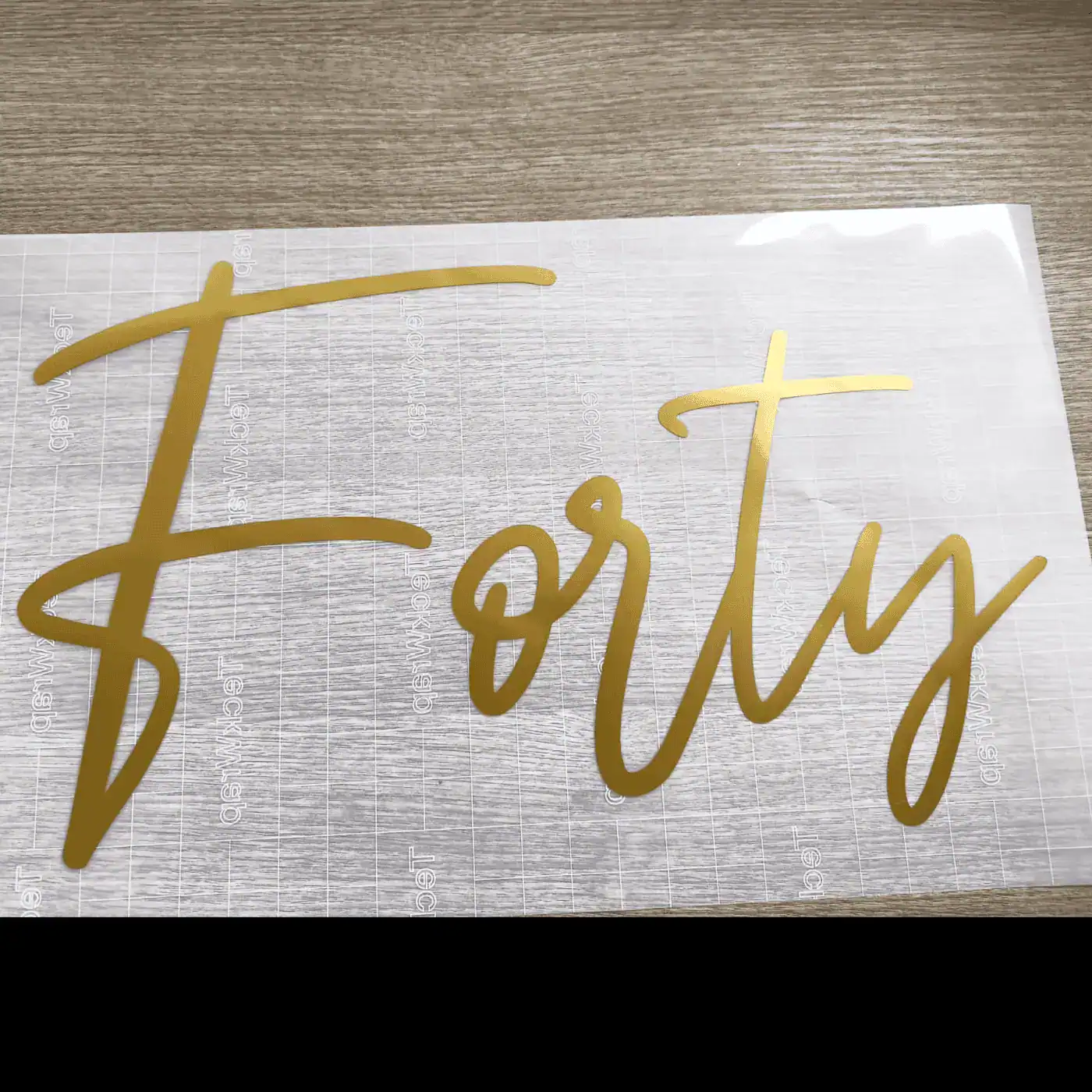 30-45CM – Vinyl decal sticker personalised – for weddings , balloons, birthdays, boards