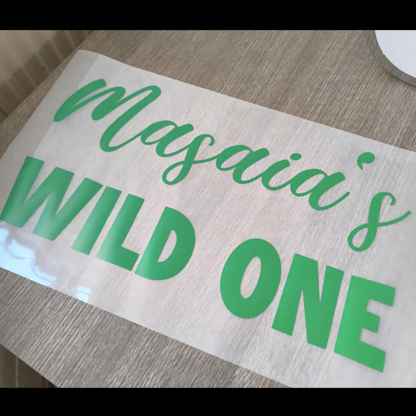 30-45CM – Vinyl decal sticker personalised – for weddings , balloons, birthdays, boards