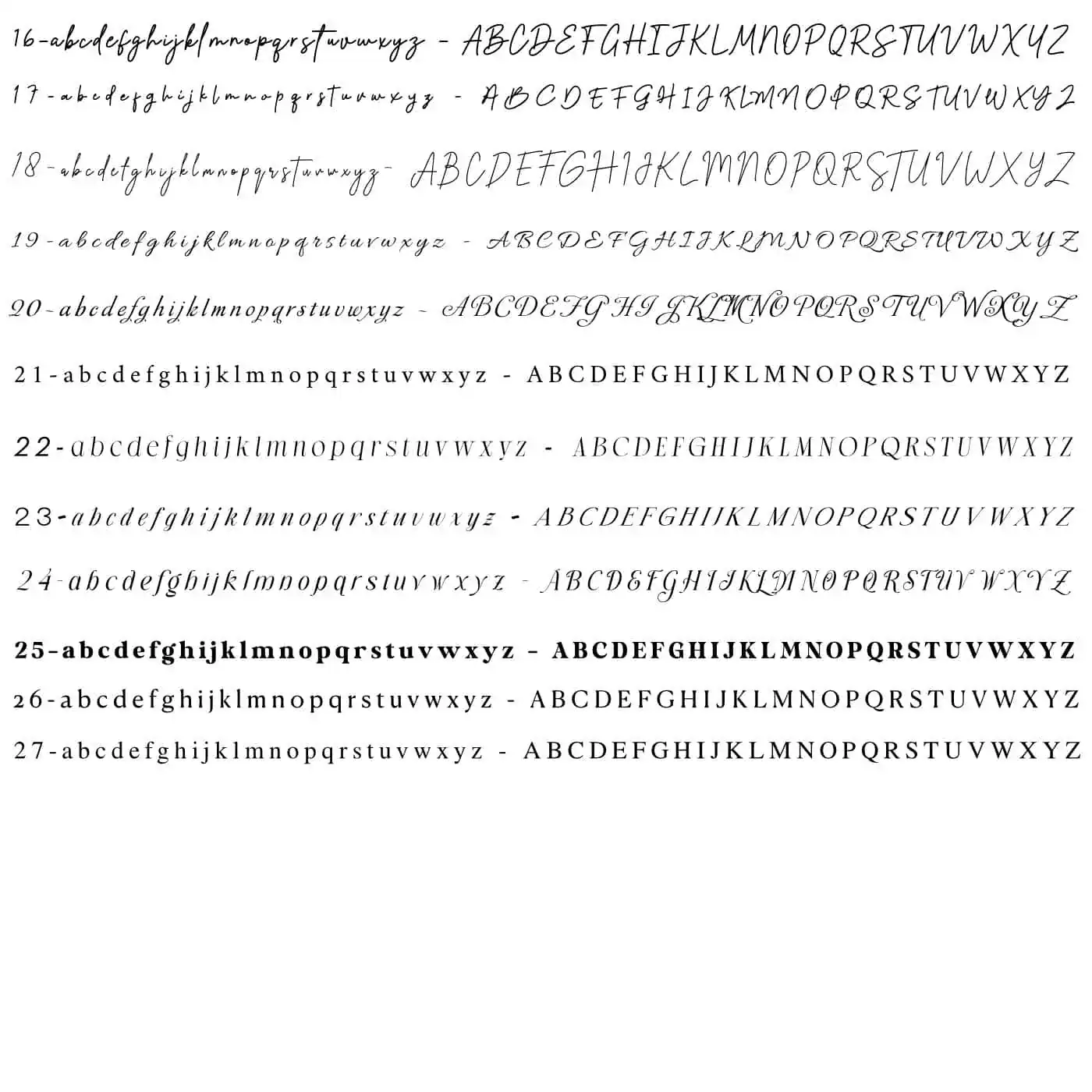 40-75CM – Vinyl decal sticker personalised