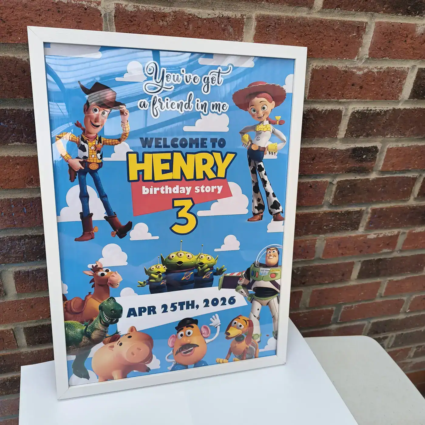 Frame for Birthdays and Weddings