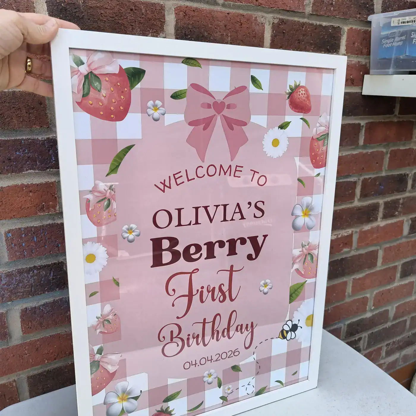 Frame for Birthdays and Weddings