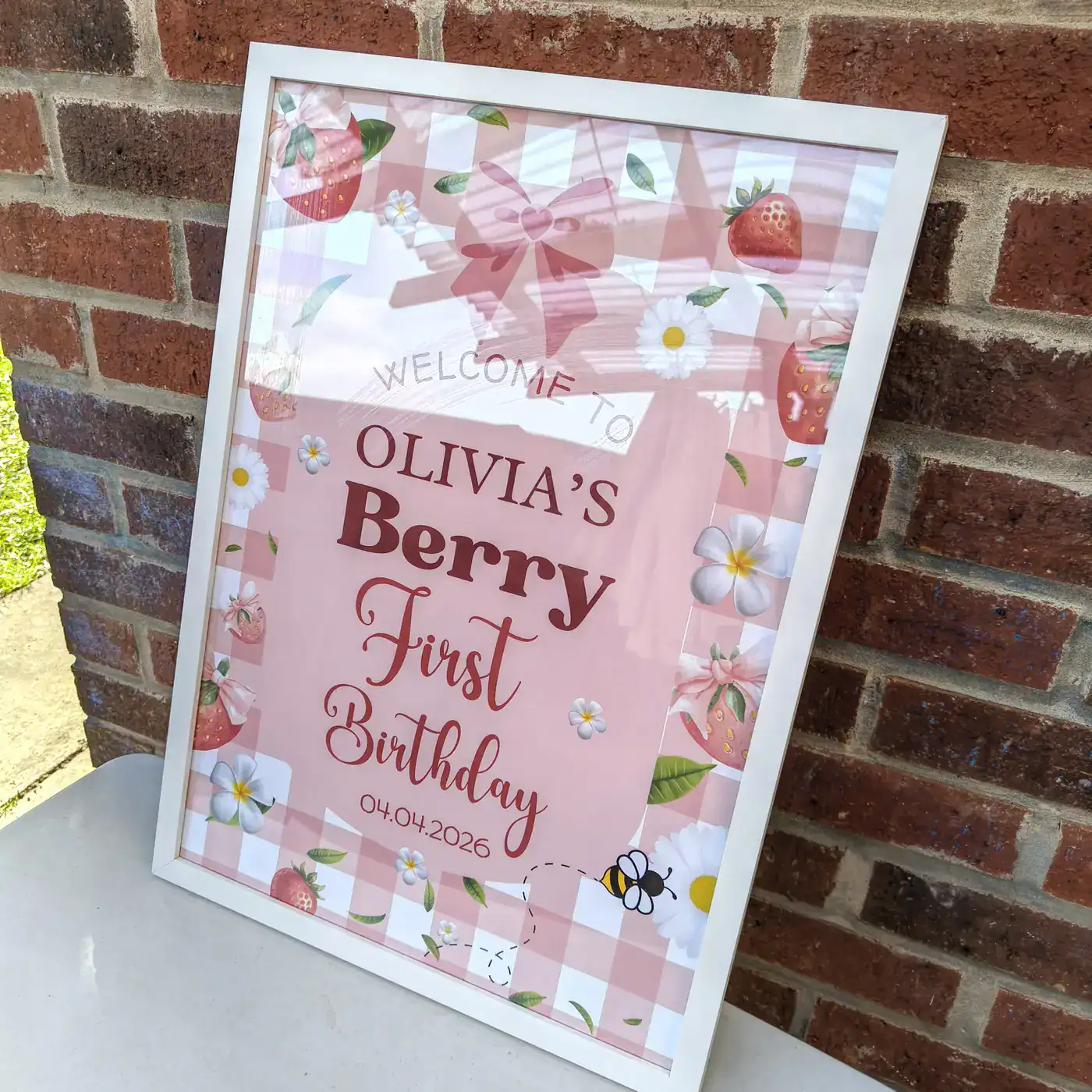 Frame for Birthdays and Weddings