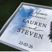 Wedding Welcome Sticker