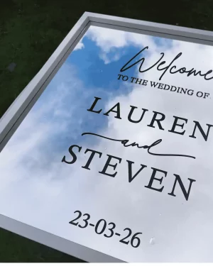 Wedding Welcome Sticker