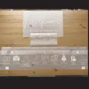 Wedding Timeline Vinyl Decal Sticker