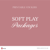 Printable Stickers Soft Play Packages